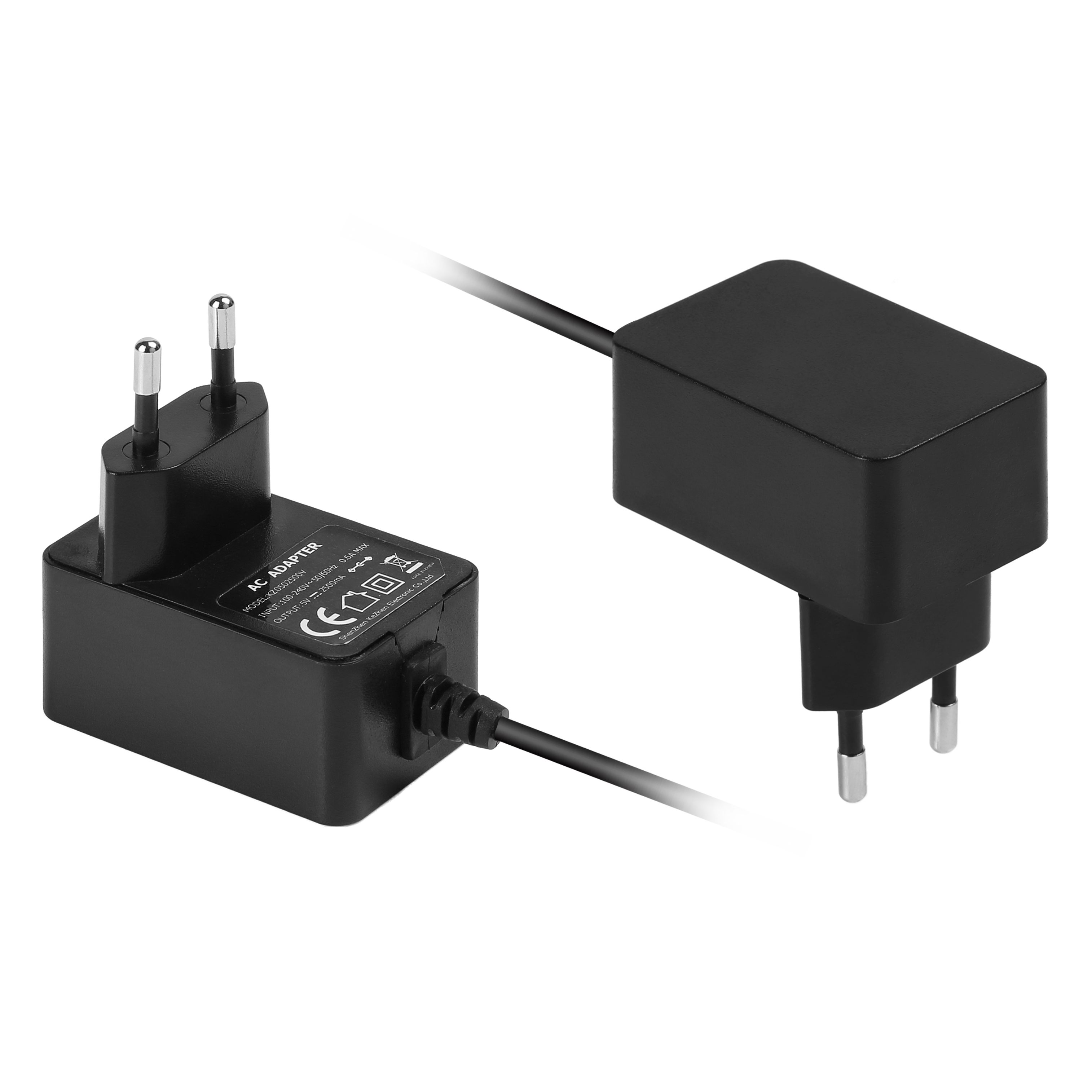 5V2.5A 欧规卧插DC输出
