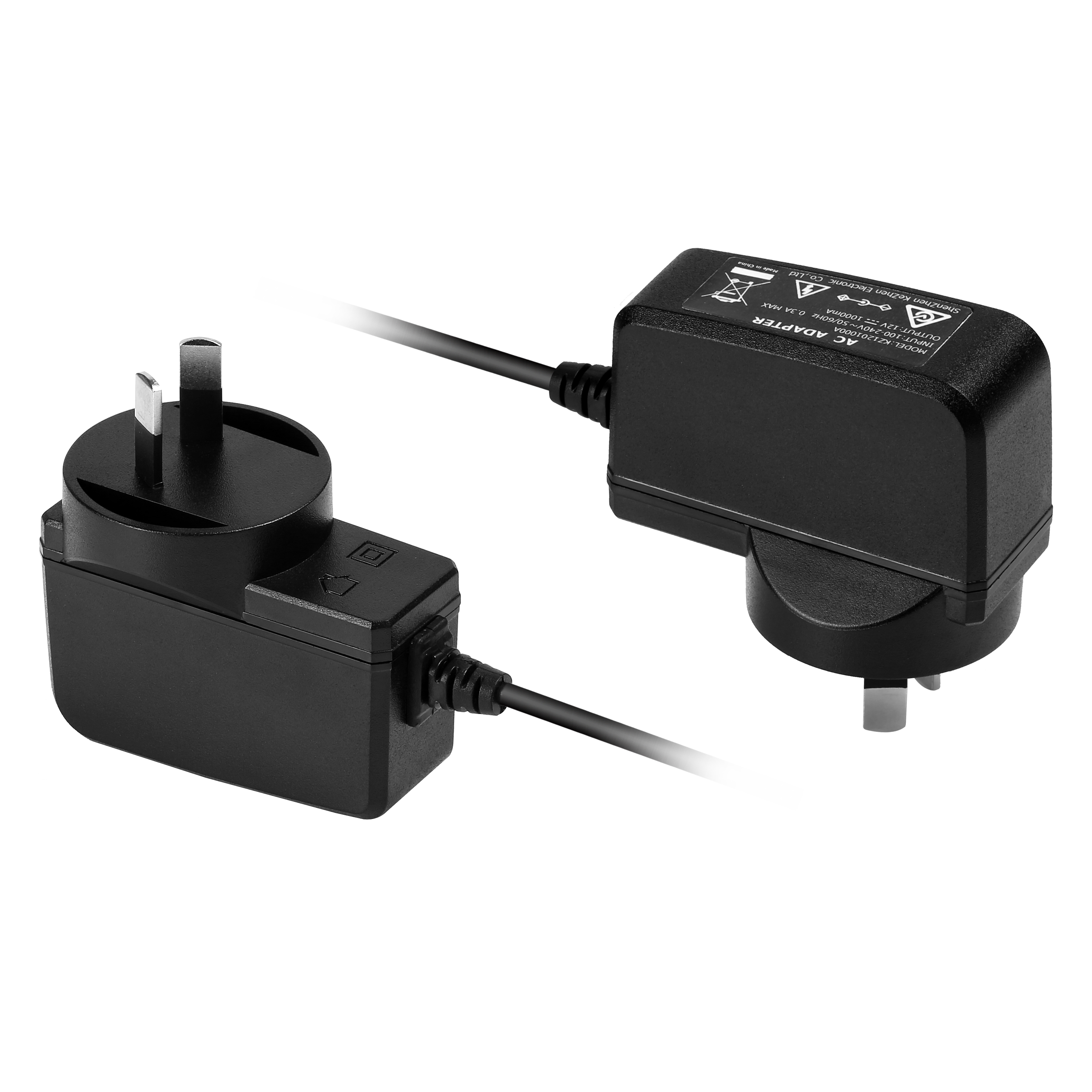 12V1A 澳规侧插DC线输出