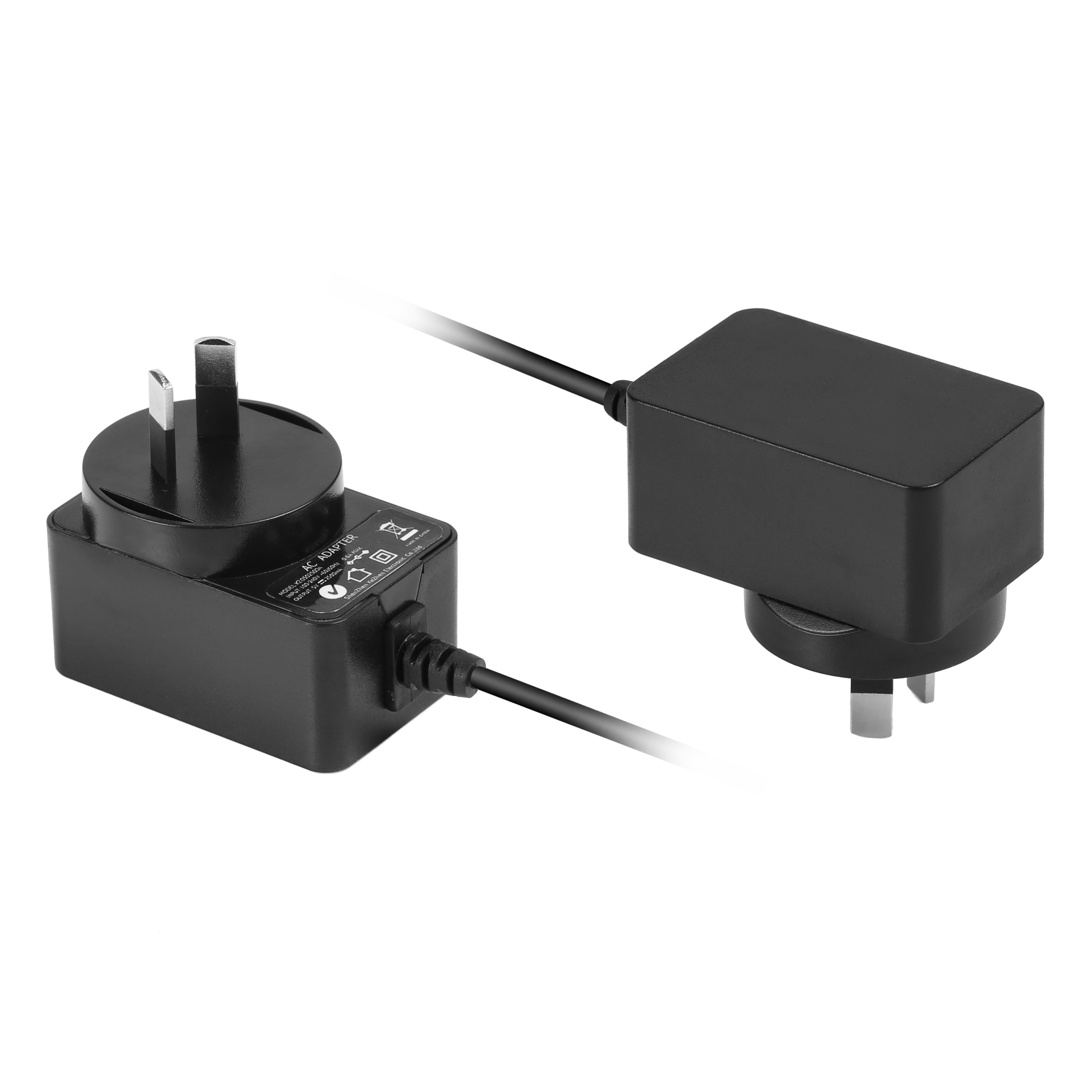 5V2.5A 澳规卧插DC输出