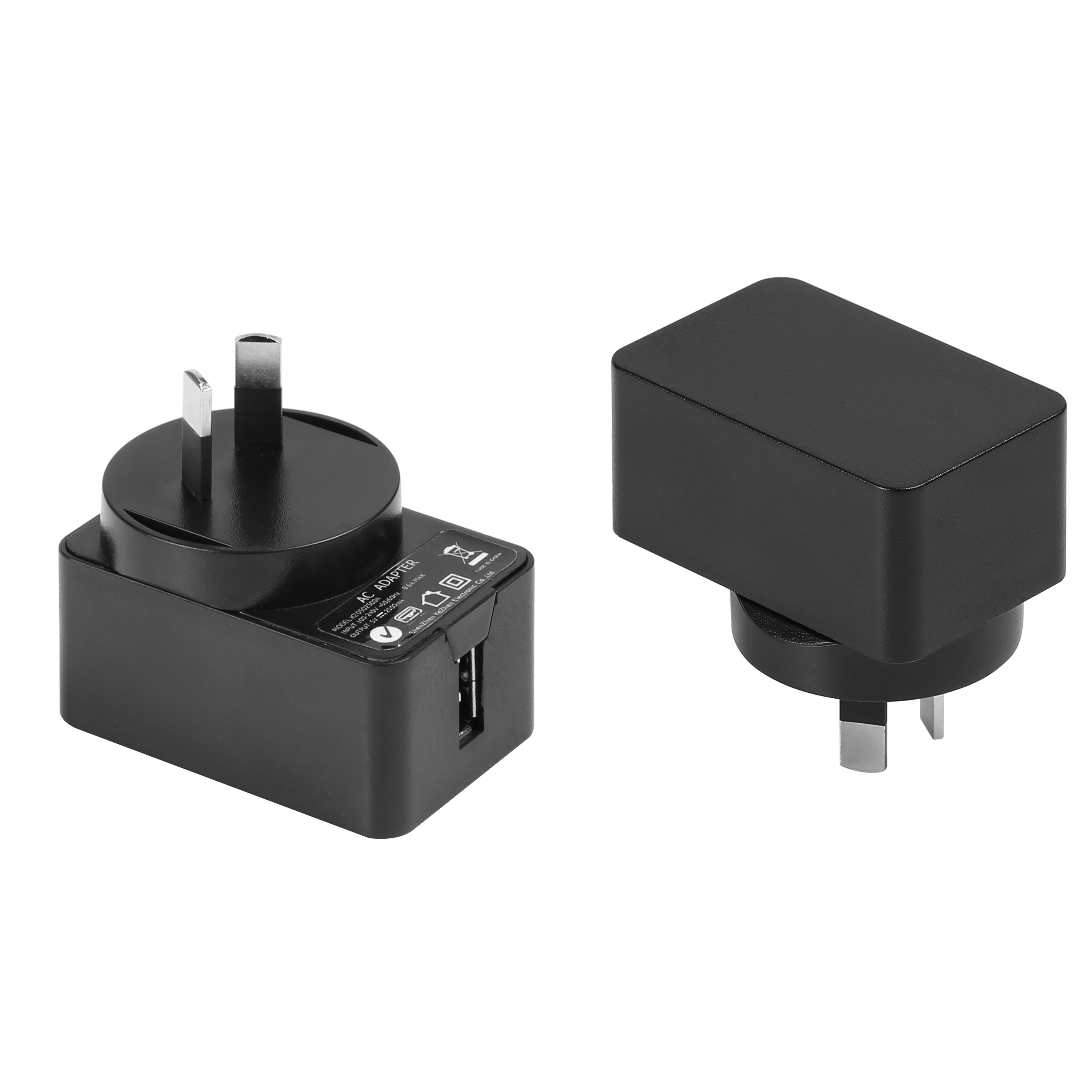 5V2.5A 澳规卧插USB输出