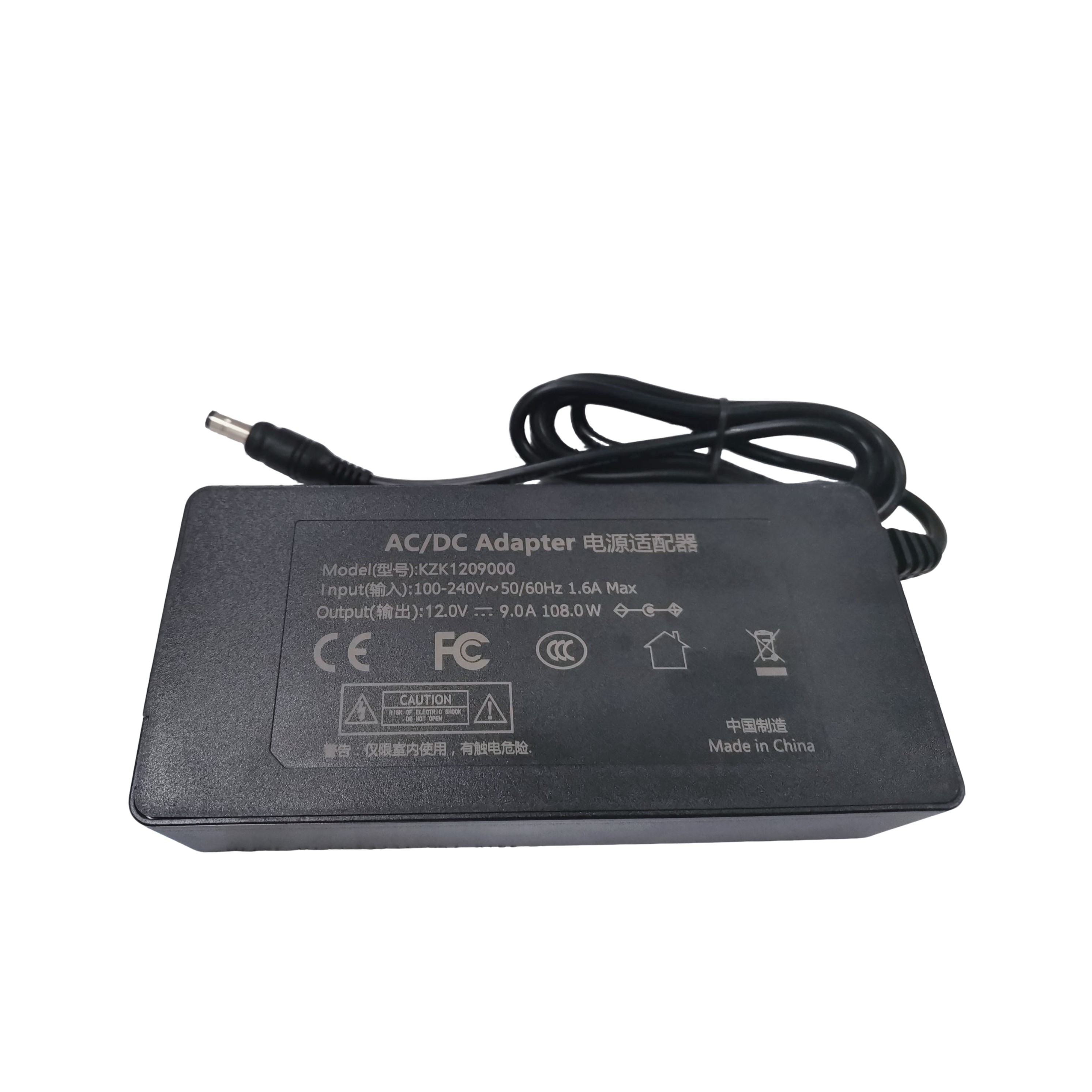 12V9A 108W桌面式品字尾